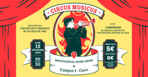 Visuel de la répétition générale du spectacle Circus Musicus